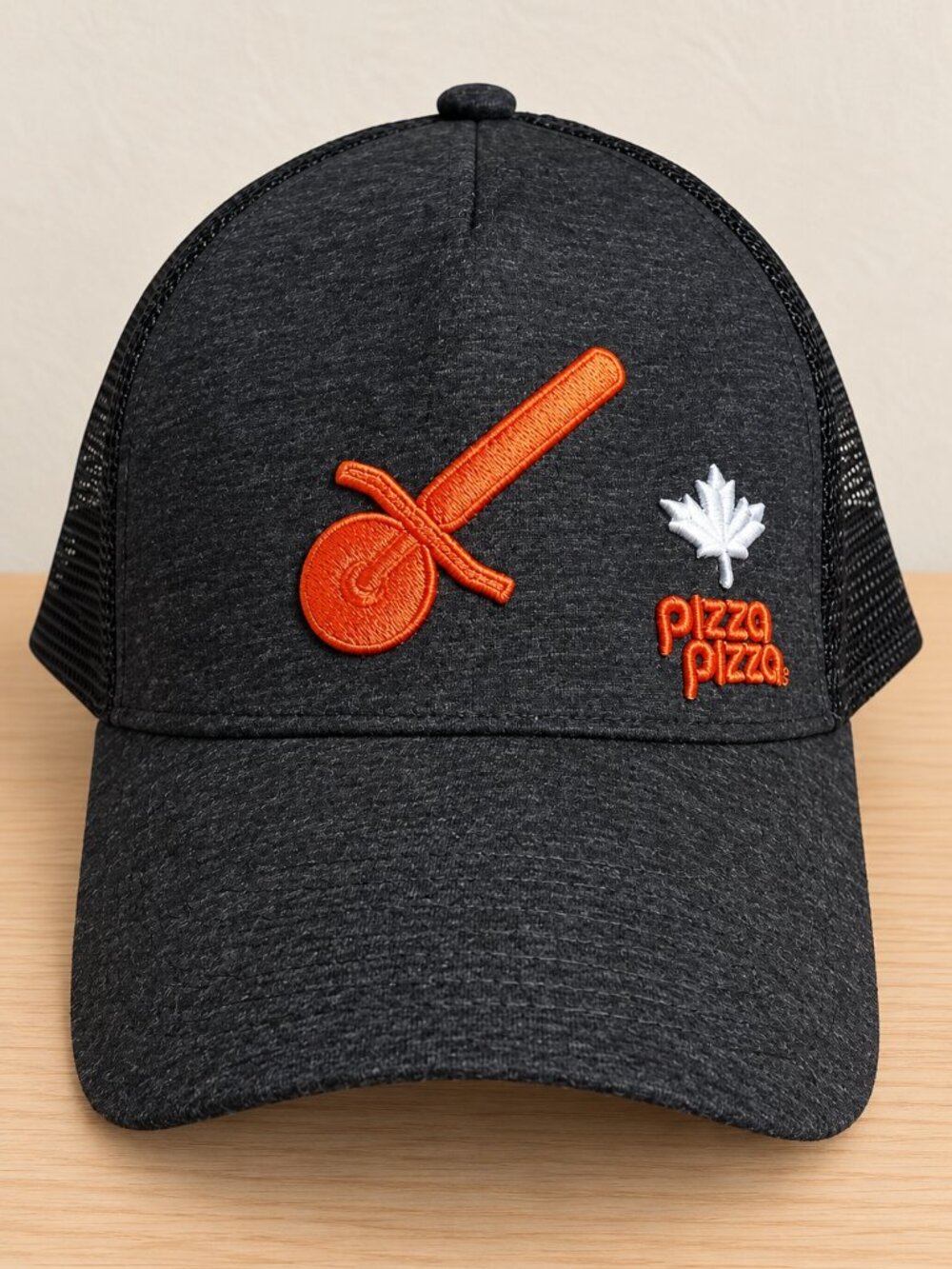 BASEBALL CAP Pizza Pizza Hat Orange Cutting Wheel Canadian Maple Leaf Men's